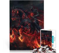 2000 Piece Jigsaws for teenagers Puzzle Dark Warrior Cavalty game 70x100cm is ideal as gifts for the whole family for for Age 14