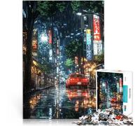2000 Piece Jigsaws for teenagers Puzzle Rainy Night in Tokyo Analyse und Logik Künstlersammlung, Bildende Kunst70x100cm