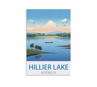 2000 Piece Jigsaws，Hillier Lake Australia Puzzle 2000 Pieces, Relaxing and Challenging Gift for Adults, Teens, Seniors 70x100cm