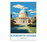 2000 Piece Jigsaws，Ickworth House Suffolk Jigsaw Adult Decompression Game Puzzle Students Toys for Children Christmas Birthday Gifts 100x70cm