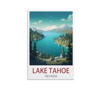 2000 Piece Jigsaws，Lake Tahoe Nevada Posters Puzzle 2000 parts paper puzzle adult children learning toys family decompression game 100x70cm