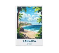 2000 Piece Jigsaws，Larnaca Cyprus Home Decor Birthday Party Gift Toy for Men Women Elders Seniors 70x100cm