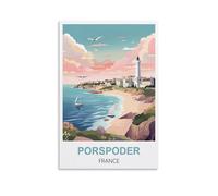 2000 Piece Jigsaws，Porspoder France Lighthouse Puzzle Sets for Challenging Puzzle Game and Family Play 100x70cm