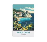 2000 Piece Jigsaws，Port Cros France Posters Jigsaws Puzzles 2000 Pieces Classic Jigsaws Educational Games Toys ， Best Gift for Adults and Kids 100x70cm