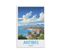 2000 Piece Jigsaws Puzzles for Adults，Antibes France Posters Classic Brain Challenge Jigsaw Puzzle, Difficult Challenging Game 100x70cm
