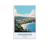 2000 Piece Jigsaws Puzzles for Adults Rhosneigr Wales Sustainable Puzzle for Teenagers Gifts, Classic Brain Challenge Jigsaw Puzzle, Difficult Challenging Game 100x70CM