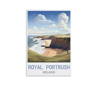 2000 Piece Jigsaws，Royal Portrush Ireland Puzzle 2000 Pieces, Relaxing and Challenging Gift for Adults, Teens, Seniors 70x100cm