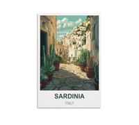 2000 Piece Jigsaws，Sardinia Italy Jigsaws Puzzles 2000 Pieces Classic Jigsaws Educational Games Toys ， Best Gift for Adults and Kids 100x70cm