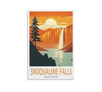 2000 Piece Jigsaws Snoqualmie Falls Washington 2000 Piece Jigsaw Puzzles for Adults - Challenging Brainteasing Adults Jigsaw Puzzle 100x70CM