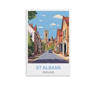 2000 Piece Jigsaws,St Albans England Challenging Difficult Puzzle Educational Game JigsawPuzzles Gifts for Adults 100x70CM