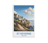 2000 Piece Jigsaws，St Keverne Englands Jigsaw Adult Decompression Game Puzzle Students Toys for Children Christmas Birthday Gifts 100x70cm