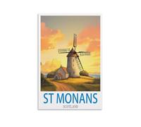 2000 Piece Jigsaws St Monans Scotland For Kids And Adults, Personalised Assembling Jigsaw Fun Game 100x70CM