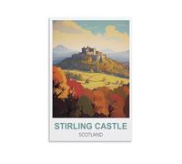 2000 Piece Jigsaws，Stirling Castle Scotland Posters Puzzle Sets for Challenging Puzzle Game and Family Play 100x70CM