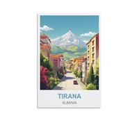 2000 Piece Jigsaws，Tirana Albania For Kids And Adults, Personalised Assembling Jigsaw Fun Game 100x70CM