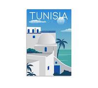 2000 Piece Jigsaws Tunisia Sidi Bou Said Coast Challenging Difficult Puzzle Educational Game JigsawPuzzles Gifts for Adults 100x70CM