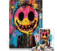 2000 Piece Puzzle For Adults Colorful Smilies Unleashed Intellektuelles Spiel Die Liebe zwischen Paaren stärken70x100cm