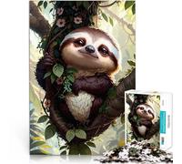 2000 Piece Puzzle For Adults Cute Sloth Baby Nursery Herausforderndes Spiel denn eignet sich ideal als Geschenk für die ganze Familie70x100cm
