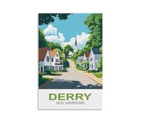 2000 Piece Puzzle for Adults Derry New Hampshire,Puzzles Micro Pieces Challenging Difficult Puzzles Christmas Birthday Gift Game Toys 100x70cm