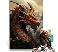 2000 Piece Puzzle For Adults Dragons Art Herausforderndes Spielspielzeug Lustige Aktivitäten für zu Hause, Geburtstagsgeschenk, Reisegeschenk,70x100cm