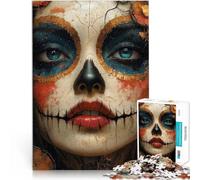 2000 Piece Puzzle For Adults Mask of the Dead Made of cardboard,Suitable for people aged 14 and above for educational game challenge toy Birthday Gifts。size:70x100cm/27.5x39.3inch