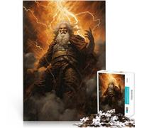 2000 Piece Puzzle For Adults Perun Slavic Art Made of cardboard，Suitable for people aged 14 and above Quiz game Christmas Birthday Gift。size：70x100cm/27.5x39.3inch