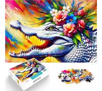2000 Piece Puzzle For teenagers Acrylic Majestic Blossoming Alligator Analyse und Logik Kunstwerk Geschenk70x100cm