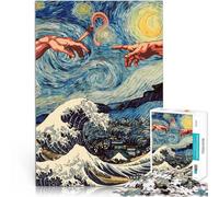 2000-piece puzzle for teenagers Art Under the Stars Made of cardboard for 14+ Beautiful design gameBeautiful design game A work of art。size:70x100cm/27.5x39.3inch