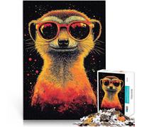 2000 Piece Puzzle For teenagers Cool Meerkat Pädagogisches Spielzeug zum Stressabbau Geburtstagsgeschenk, Geschenke, Wandkunst70x100cm