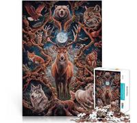 2000 Piece Puzzle For teenagers Forest Animals Familienspiel zum Stressabbau, schwierige Herausforderung Geschenkideen70x100cm