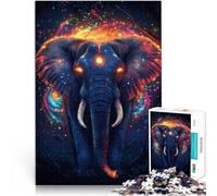 2000-piece puzzle for teenagers Magic Elephant Made of cardboard,for and 14 years and over Hand Speed Race Christmas game Gifts 。size:70x100cm/27.5x39.3inch