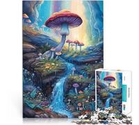 2000 Piece Puzzle For teenagers Magic Mushroom Forest Staycation: Zeit totschlagen einzigartiges Herausforderungsspiel70x100cm