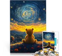 2000 Piece Puzzle For teenagers Teddy Bear's Starry Dream Spiele Spielzeug Geschenk Geburtstagsgeschenk, Geschenke70x100cm