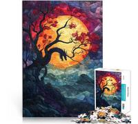2000-piece puzzle for teenagers Tree of the Dragons Made of cardboard for 14+ Staycation Kill time Gift ideas。size:70x100cm/27.5x39.3inch