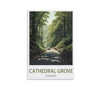2000 Piece Puzzles for Adults，Cathedral Grove Canada，Recycled Paper Jigsaw Puzzle 2000 Pieces - Fun and Challenging Family Game Great Gift Idea 100x70cm