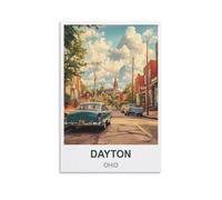 2000 Piece Puzzles for Adults Dayton Ohio Paper Jigsaw Puzzle 2000 Pieces Adult Toys Decompression Game 70x100cm