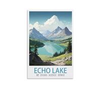 2000 Piece Puzzles for Adults Echo Lake Mt Evans Scenic Byway Recycled Paper Jigsaw Puzzle 2000 Pieces - Fun and Challenging Family Game Great Gift Idea 70x100CM