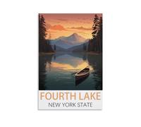 2000 Piece Puzzles for Adults Fourth Lake Paper Jigsaw Puzzle 2000 Pieces Adult Toys Decompression Game 70x100CM