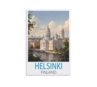 2000 Piece Puzzles for Adults Helsinki Finland Recycled Paper Jigsaw Puzzle 2000 Pieces - Fun and Challenging Family Game Great Gift Idea 70x100cm