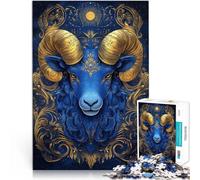 2000 Piece Puzzles for Adults “sheep head art” Made of cardboard,for and 14 years and over Train your brain and your hands Christmas Birthday Gift。size:70x100cm/27.5x39.3inch