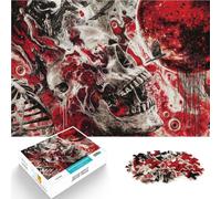2000 Piece Puzzles for Adults Skull in Hell Made of cardboard,Suitable for ages 14 and up Home art decoration gifts for friends and family。size:70x100cm/27.5x39.3inch