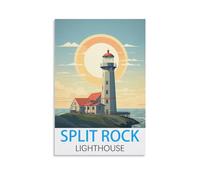 2000 Piece Puzzles for Adults Split Rock Lighthouses Paper Jigsaw Puzzle 2000 Pieces Adult Toys Decompression Game 70x100CM