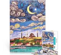 2000 Piece teenager Puzzles Istanbul Van Gogh Style Denksportaufgabe für Angebot als Geschenk für die ganze Familie70x100cm