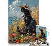 2000 Piece teenager Puzzles MONET CAT Anspruchsvoll, aber lustig und humorvoll Tolle Geschenke und Spielzeuge70x100cm