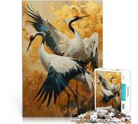 2000 Piece teenager Puzzles Two cranes painting Herausforderndes Spielspielzeug Geeignet für die Schreibtischdekoration70x100cm