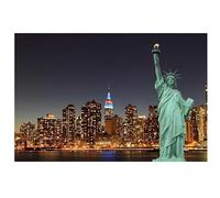 2000 Pieces Adult Puzzle Paper Hot Air Balloon Decompression Assembling Picture Puzzles for Adults Educational Game Toys Gift 70x100cm