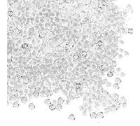 2000 Pieces Clear Wedding Table Scatter Crystals Acrylic Diamonds Crystal Christmas Fillers Vase Glass Beads for Vases Table Centerpiece Wedding Bridal Shower Decorations 4.5 mm/ 0.18 Inch(Clear)