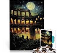 2000 Pieces for Adults Gifts The Roman Colosseum Made of cardboard，for ages 14 and over Challenging To Complete But Fun And Humorous Gift for birthdays。size：70x100cm/27.5x39.3inch