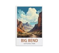 2000 pieces jigsaw puzzle Big Bend National Park Poster Jigsaw Puzzles for Adults and Kids 2000 Piece Educational Games Colorful Puzzles for Home Decoration 70x100CM
