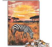 2000 Pieces Jigsaw Puzzle For Adults Teens African Zebra Decompressing Intellectual Educational Toy Great Gifts And Toys 70x100cm