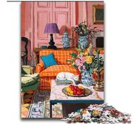 2000 Pieces Jigsaw Puzzle For Adults Teens Black Cat on The Sofa for Age 14+ Challenging To Complete But Fun And Humorous Great Gifts And Toys 70x100cm